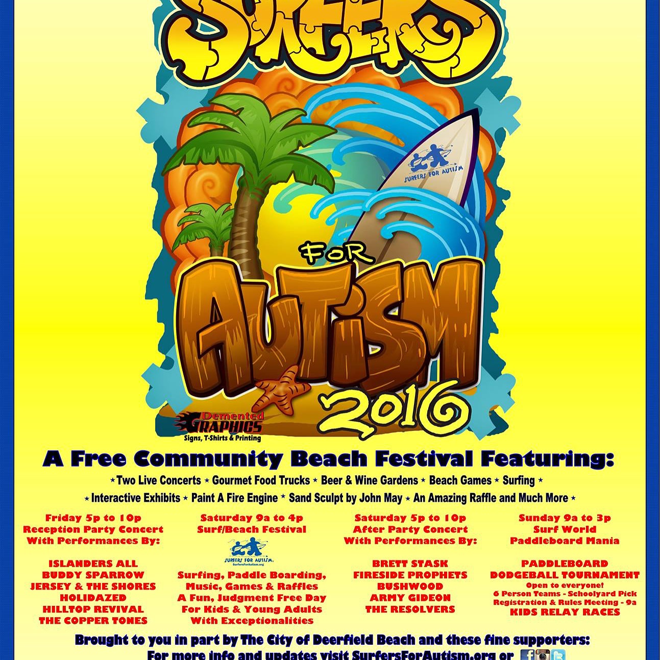 Surfers for Autism 2016