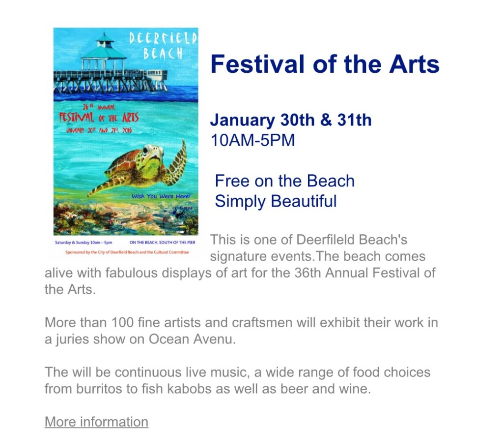 Deerfield Thrift ShopDeerfield Beach Festival of the Arts